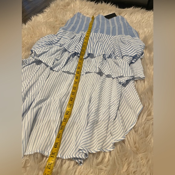 NWT One Hart tiered ruffle high low skirt - Picture 5 of 9